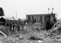 848461 Gezicht op stoomgemaal De Voogt van de polder Groot-Mijdrecht in het buurtschap Gemaal te Waverveen.N.B. Het ...